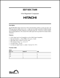 Click here to download HD74HCT688 Datasheet
