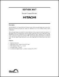 Click here to download HD74HC4017 Datasheet