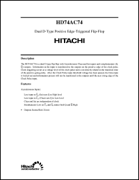 Click here to download HD74AC74 Datasheet