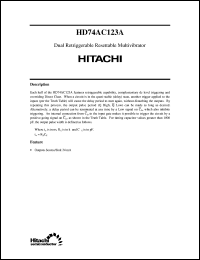 Click here to download HD74AC123A Datasheet