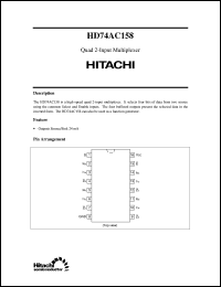 Click here to download HD74AC158 Datasheet