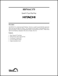 Click here to download HD74AC175 Datasheet