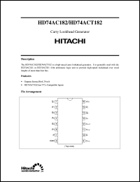 Click here to download HD74AC182 Datasheet
