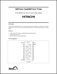 Click here to download HD74AC244 Datasheet
