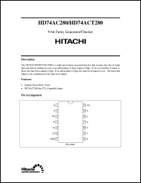 Click here to download HD74ACT280 Datasheet