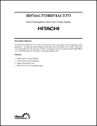 Click here to download HD74ACT373 Datasheet