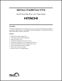 Click here to download HD74AC374 Datasheet