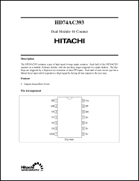 Click here to download HD74AC393 Datasheet