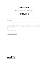 Click here to download HD74AC538 Datasheet