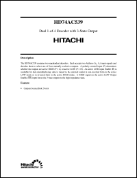 Click here to download HD74AC539 Datasheet