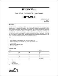 Click here to download HD74BC374A Datasheet