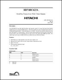 Click here to download HD74BC623A Datasheet
