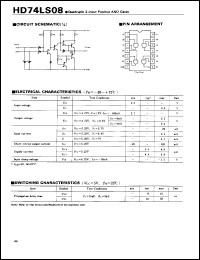 Click here to download HD74LS08 Datasheet