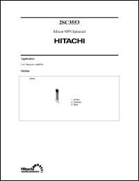 Click here to download 2SC3553 Datasheet