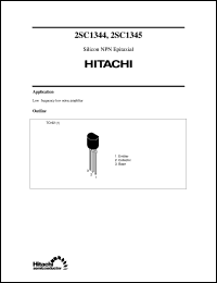 Click here to download 2SC1345 Datasheet