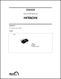 Click here to download 2SB1028 Datasheet