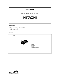 Click here to download 2SC3380 Datasheet