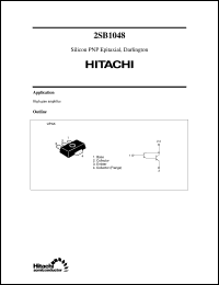 Click here to download 2SB1048 Datasheet