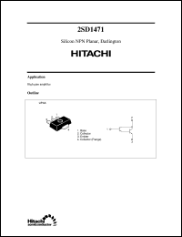 Click here to download 2SD1471 Datasheet