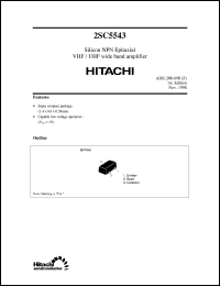 Click here to download 2SC5543 Datasheet