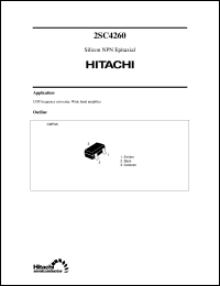 Click here to download 2SC4260 Datasheet