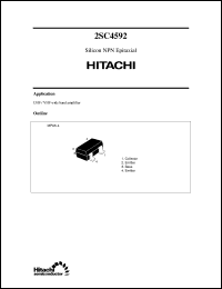 Click here to download 2SC4592 Datasheet