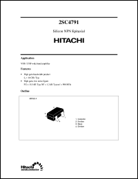 Click here to download 2SC4791 Datasheet