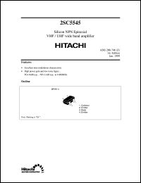 Click here to download 2SC5545 Datasheet