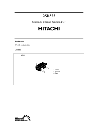 Click here to download 2SK322 Datasheet