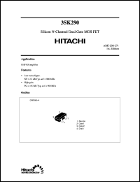 Click here to download 3SK290 Datasheet