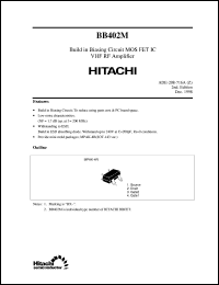 Click here to download BB402M Datasheet