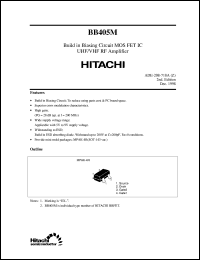 Click here to download BB405M Datasheet