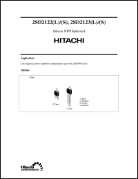 Click here to download 2SD2123(L) Datasheet