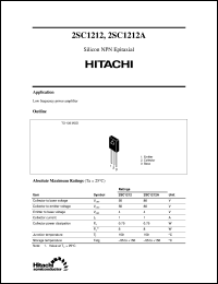 Click here to download 2SC1212A Datasheet