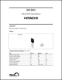 Click here to download 2SC2611 Datasheet