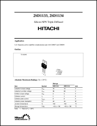 Click here to download 2SD1133 Datasheet