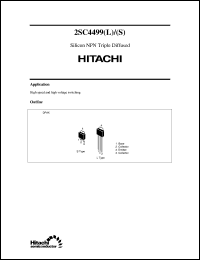 Click here to download 2SC4499(L) Datasheet