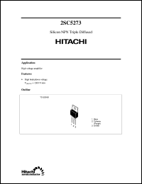 Click here to download 2SC5273 Datasheet