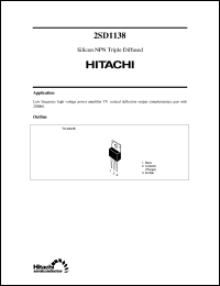 Click here to download 2SD1138 Datasheet