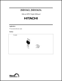 Click here to download 2SD1163A Datasheet