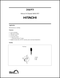 Click here to download 2SK975 Datasheet