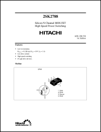 Click here to download 2SK2788 Datasheet
