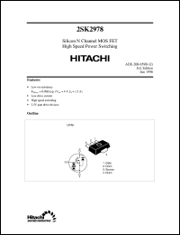 Click here to download 2SK2978 Datasheet
