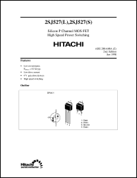 Click here to download 2SJ527(L) Datasheet