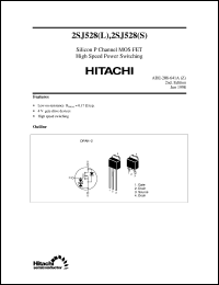 Click here to download 2SJ528(L) Datasheet