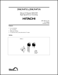 Click here to download 2SK3147 Datasheet