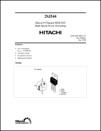 Click here to download 2SJ544 Datasheet