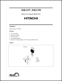 Click here to download 2SK1157 Datasheet