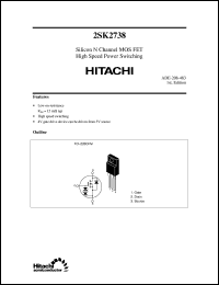 Click here to download 2SK2738 Datasheet