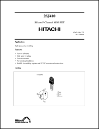 Click here to download 2SJ410 Datasheet